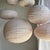 Japanese Pendant Light in Rattan and Natural Linen For Sale - Image 10 of 18