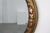 Art Deco Oval Gilt Oak Mirror, Belgium, 1920s For Sale - Image 9 of 11