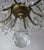 Transparent French Crystal Beaded 8-Arm Chandelier, 20th Century For Sale - Image 8 of 10