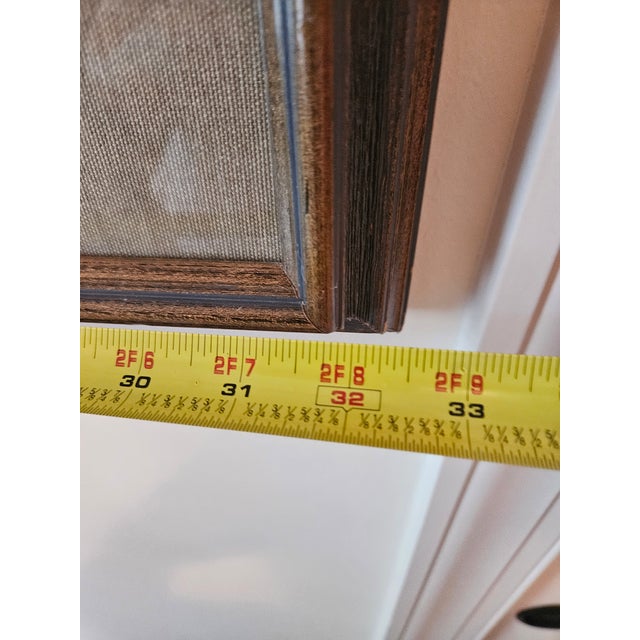 Native American Late 20th Century Nicely Framed "Founding Fathers" Print Signed by Artist David Behrens For Sale - Image 3 of 6