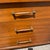 Mid 20th Century Mid 20th Century Walnut Hutch China Cabinet With Rosewood Pulls in Style of Kent Coffey Perspecta For Sale - Image 5 of 11