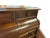 Traditional Cherry Secretary Desk With Tambour Storage and Compass Inlay French Style Secretary Desk With Inlay For Sale In Greenville, SC - Image 6 of 12