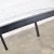 Wood Vintage Modern Blackened Oak Square Parsons Style Side Table With Glass Top For Sale - Image 7 of 13
