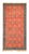 1960s Moroccan Berber Rug, Coral and Teal Geometric Wool, 4'10" × 9'10" For Sale - Image 14 of 14