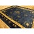 1920s Blue Floral Art Deco Influences Antique Chinese Peking Room Size Rug For Sale - Image 4 of 10