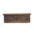 Traditional Antique Rustic Folk Art Spanish Carved Chest For Sale - Image 3 of 12