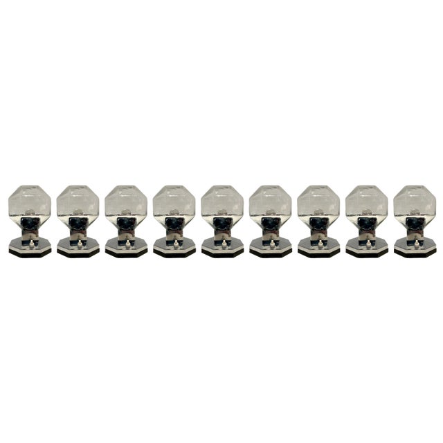 German Wall Lamps by Motoko Ishii for Staff, Set of 9 For Sale