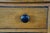 Antique 19th C. English Regency Maple & Oak Tooled Leather Top Partner's Desk For Sale - Image 14 of 18