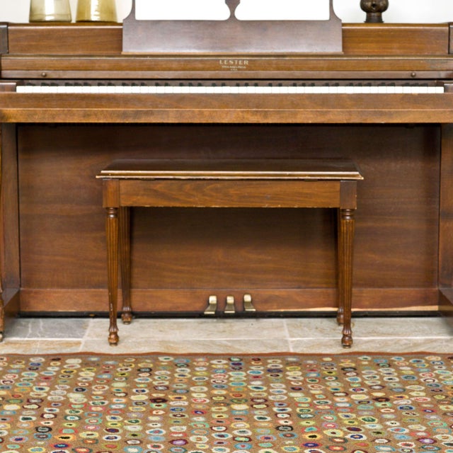 Dash & Albert Dash & Albert by Annie Selke Cat's Paw Brown Micro Hooked Wool Rug, 6' x 9' For Sale - Image 4 of 6