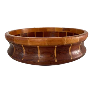 Vintage California Redwood Bowl Standard Specialty Co. San Francisco