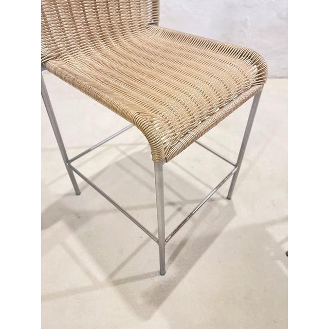 Metal Agra Bar Stools by Enrico Franzolini for Accademia, Italy, 1990s, Set of 2 For Sale - Image 7 of 13