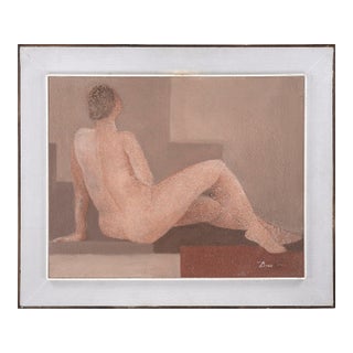 Modern Reclining Nude Female Figure by Diaz Cruz For Sale
