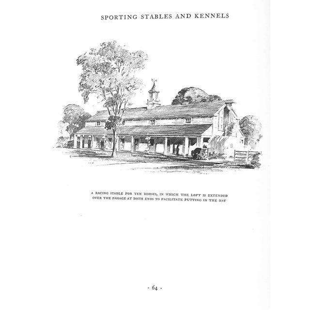 "Sporting Stables & Kennels" Book 1935 Gambrill, Richard v.n. And Mackkenzie James C. For Sale - Image 10 of 12