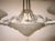 Silver French Art Deco Frosted Art Glass Chandelier Signed Maynadier For Sale - Image 8 of 13