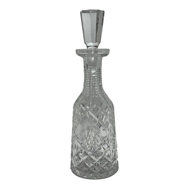 1960s Waterford Crystal “Shannon Jubilee” Decanter For Sale