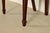Brown Baker Furniture Historic Charleston Federal Mahogany Shield Back Side Chair or Dining Chair For Sale - Image 8 of 13