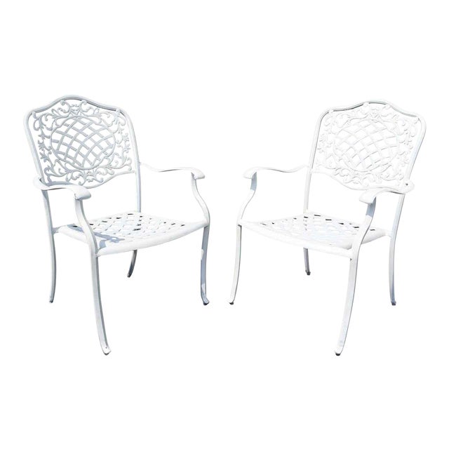 1980s Mid Century Modern Brown Jordan Outdoor Patio Lounge Chairs A