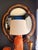 Metal 1980s Tessellated Horn Scalloped Mirror For Sale - Image 7 of 12
