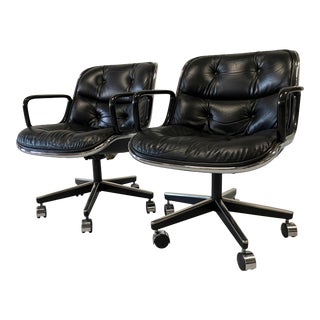 Charles Pollock Executive Chair for Knoll - One Left! For Sale