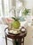 Ceramic Vintage Italian Majolica Green Trompe l'Oeil Artichoke Leaf Vase For Sale - Image 7 of 12