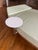 Contemporary Custom Palms Hotel Las Vegas Daybed – Sculptural Oval Form With Integrated Side Tables & Caster Base For Sale - Image 3 of 16