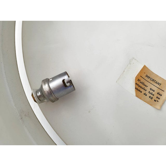 Vintage Wall Light in Steel and Resin, 1950s For Sale - Image 12 of 13