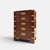 Mid-Century British Campaign Style Chest of Drawers For Sale - Image 10 of 10