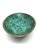 Mid-Century Modern Large Vintage Malachite and Brass Bowl, 1970s For Sale - Image 3 of 13