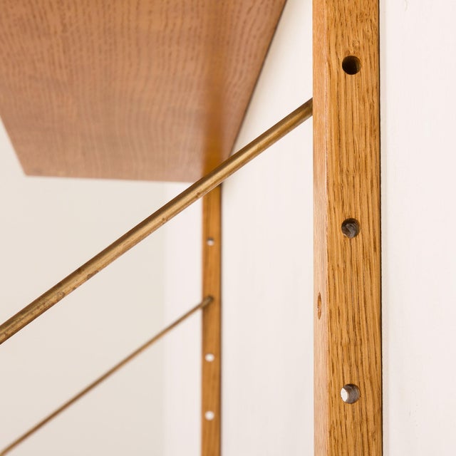 Mid-Century Modern Danish Oak Shelving Unit by Poul Cadovius, 1970s For Sale - Image 9 of 10