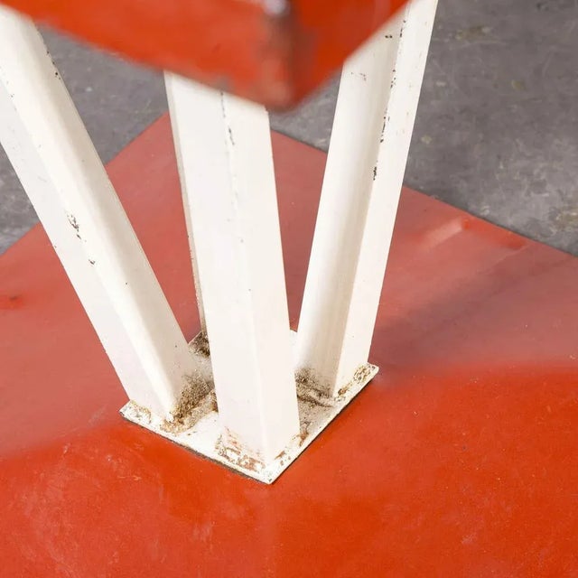 French Tolix Model 1116.1 Outdoor Dining Table, 1950s For Sale - Image 10 of 13