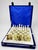 Handcrafted Marble & Onyx Chess Set With Shiny Wooden Storage Box – 12" Luxury Chess Board For Sale - Image 4 of 8
