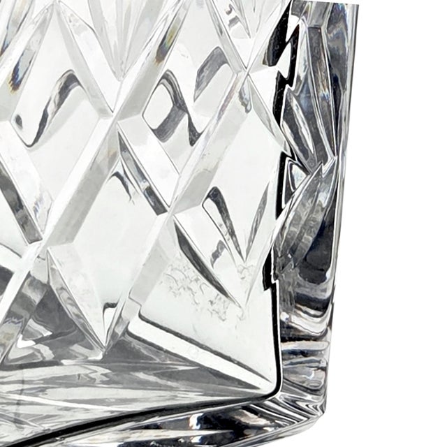 Late 20th Century Atlantis Meridian Lead Crystal Whiskey Decanter With Stopper For Sale - Image 12 of 12