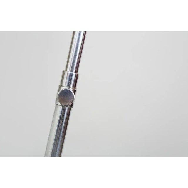 1930s Czech Bauhaus Adjustable Floor Lamp in Chrome attributed to Jindřich Halabala for Up Závody, 1930s For Sale - Image 5 of 6