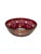 Ebeling & Reuss Vintage Bohemian Ruby Cut-to-Clear Crystal 10" Centerpiece Bowl – Daisy & Floral Swag For Sale - Image 4 of 4