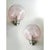 Glass Pink Pulegoso Murano Glass Wall Sconces by Simoeng, Set of 2 For Sale - Image 7 of 9