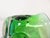 Mid Century Kosta Boda Signed Goran Warff Art Glass Green Pinched Bubble Vase For Sale - Image 12 of 18