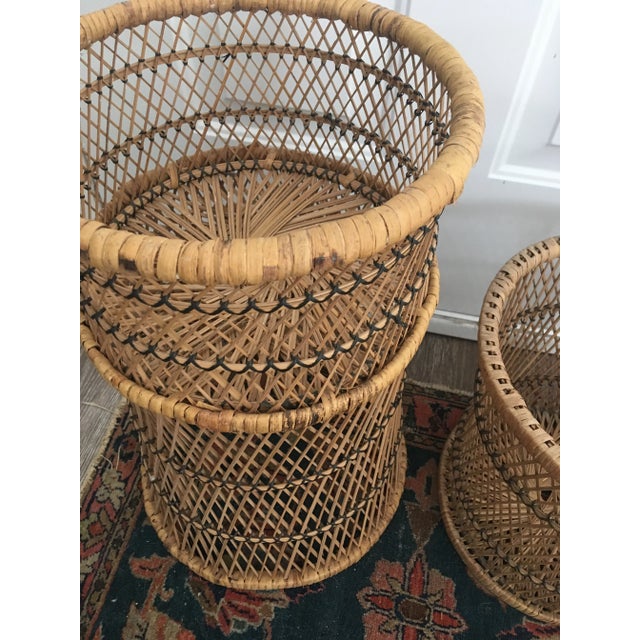 These planters are great to add a boho feel to a room! Inside or on a sun porch, they’re great texture and a chic reminder...