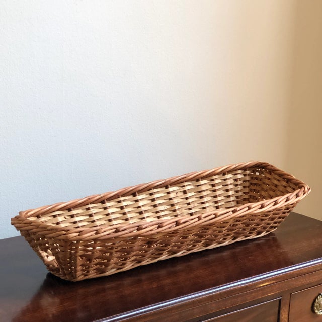Vintage French Baguette Bread Basket For Sale - Image 10 of 12