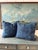 Pair of French Linen Polka Dot Pillows, Grain Sacking For Sale - Image 4 of 9