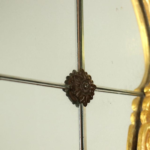 Venetian Baroque Style Gilt Mirror For Sale - Image 3 of 10