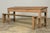Tan Late 19th Century French Painted School Desk With Integrated Bench For Sale - Image 8 of 18