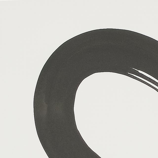 Abstract Enso Study 1 - Virginia Cohn Parkum, C. Unknown For Sale - Image 3 of 8