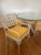 Hollywood Regency Vintage Kessler Outdoor Faux Bamboo Aluminum Table and Chairs Set For Sale - Image 3 of 11