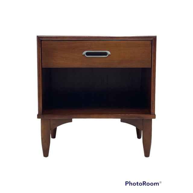 Vintage Drexel Nightstand. Dovetail Drawers Dimensions. 21 W ; 17 D ; 22 H