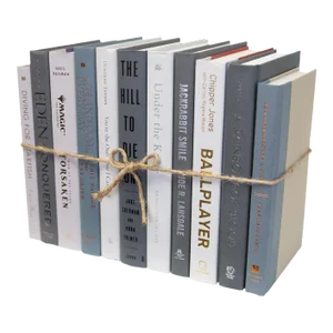 Decorative Books - Granite Book Bundle - 1 Foot of Grey Books