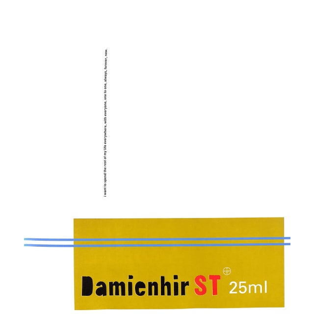 "I Want to Spend the Rest of My Life Everywhere, With Everyone One to One, Always, Forever, Now." 1997 Hirst, Damien For Sale - Image 14 of 15