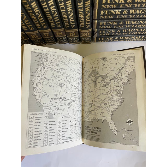 1975 Complete Funk & Wagnalls "New Encyclopedia" 27 Volume Set For Sale - Image 10 of 12