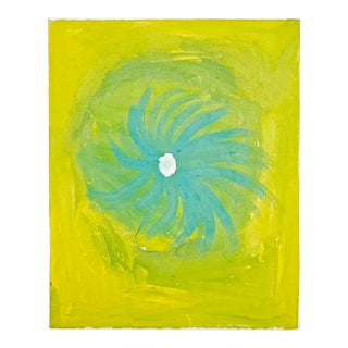 "Flower (P0602)" Original Contemporary Painting by Fabian Arias For Sale