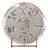 Italian Sculptural Glass Plate by Arnaldo Pomodoro For Sale