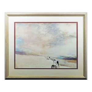 Earl Biss "Silent Sunrise Morning" Hand Signed Framed Limited Edition Serigraph
